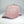 DomePeak Headwear pink suede baseball cap. Supported with a snapback to fit all sizes. Front angle of the cap.