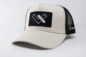 DomePeak XLV. Our most famous style of cap. The Classic trucker cap style with high quality, plastic mesh built to last. 